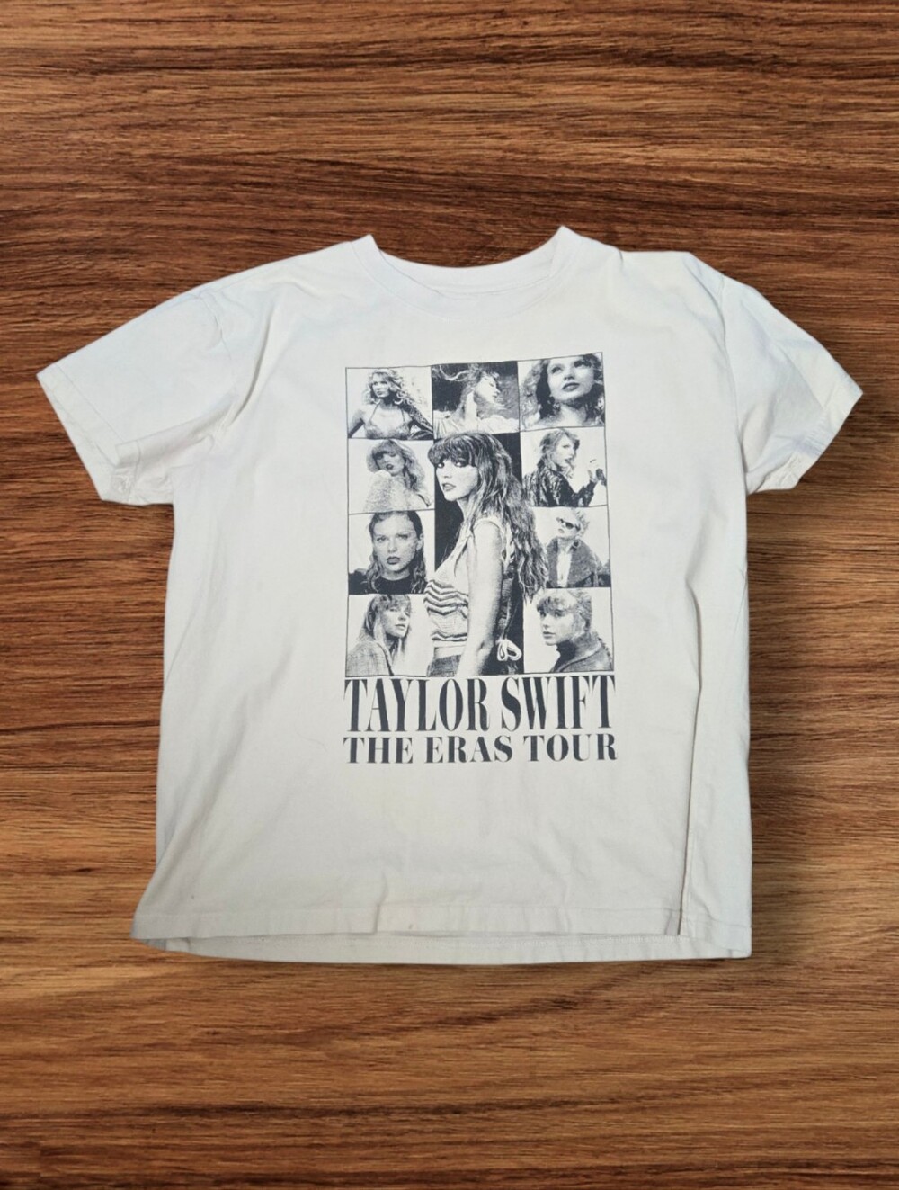 Taylor Swift Official Eras Tout Tan Tee Shirt Free Gift
